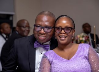 Cheeks Mnguni Nxumalo Pens Sweet Birthday Message to Wife Vera on Her 40th